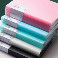 Plastic Budget Binder A4 File Folders For Documents 60/100 Pages Filing Products Office Supplies Desk Stationery Organizer