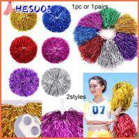 HESUOI 1pc/1Pair คอนเสิร์ต เครื่องแต่งกาย ดอกไม้การแข่งขัน ที่จับสองรู อุปกรณ์กีฬาของสโมสร เชียร์ลีดเดอร์ เชียร์บอล มัณฑนากรเต้นรำ เชียร์ลีดเดอร์ปอมปอม