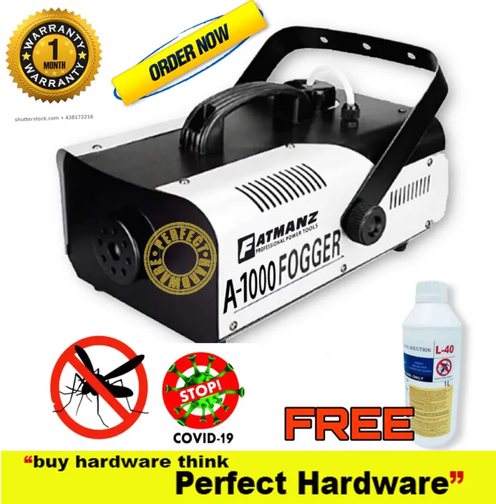 Fatmanz A1000/A1500 Disinfection Fogging Machine 1000w/1500w Free 1L