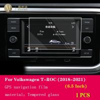แผงควบคุมภายในรถยนต์2019-2023 T-Roc Volkswagen สำหรับอุปกรณ์เสริมฟิล์มซ่อมแซมป้องกันแผ่นฟิล์มกันรอย TPU โปร่งใส