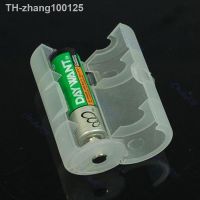 Hot Sell 1pcs AA to D Size Battery Adaptor Holder for CASE Converter P9JD