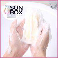 SUN BOX ขายร้อน ที่แขวน แฮนด์เมด ครีมล้างหน้า มัดปาก สบู่ฟองสุทธิ เครื่องมือทำความสะอาดล้าง ถุงตาข่ายสบู่