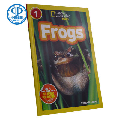 English National Geographic Kids Readers Frogs! National Geographic grading reading elementary childrens English Enlightenment picture book childrens Science Encyclopedia