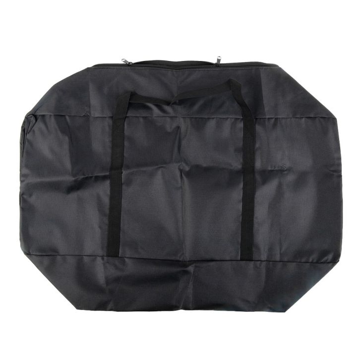 กระเป๋ากันน้ำใหญ่พิเศษในบ้านสำหรับตั้งแคมป์กลางแจ้งเบาะเต็นท์สีดำ