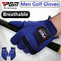 PGM 1 Pcs Men Golf Gloves Male Soft Stretch Sports Microfiber Cloth Wear-resistant Mittens Left Right Hand Breathable Paddling Mitten