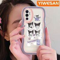 YIWESAN เคสสำหรับ VIVO V23E 4G V23E 5G V23 5G S12 5G เคส Y75ลายการ์ตูนน่ารักคุโรมิสีสันสดใสมีขอบโทรศัพท์แบบใสเคสซิลิโคนกันกระแทกเคสนิ่มโปร่งใสป้องกันเลนส์กล้อง