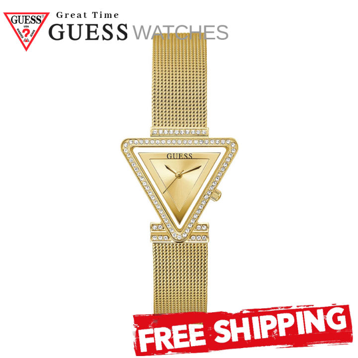 Guess Watches GW0508L2 Women's Gold Case Gold Stainless Steel Strap ...