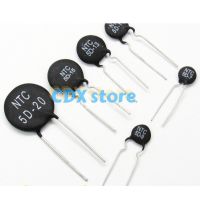 10pcs/lot NTC Thermistor 5D-20 5D-15 5D-13 5D-11 5D-9 5D-7 negative temperature coefficient resistance