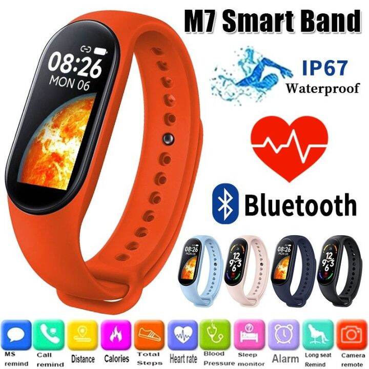 NicEseed M7/M6/M5 Smart Bracelet Color IPS Screen Smart Band IP67
