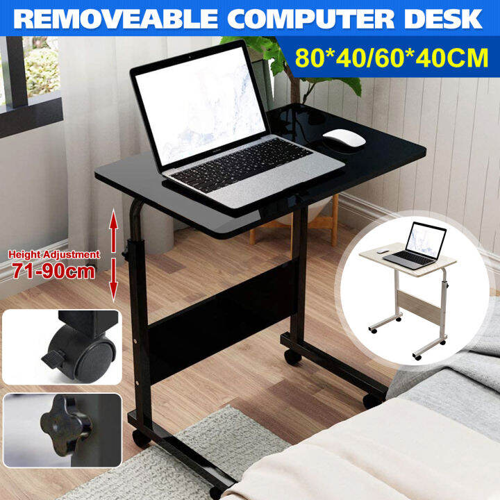80x40CM 60x40CM Foldable Computer Table Adjustable Portable Laptop Desk ...