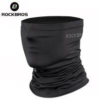 ❁ↂ ROCKBROS ผ้าไหมน้ำแข็ง กันแดด ผ้ายืดหยุ่น ระบายอากาศดี หน้ากากกันฝุ่น PM2.5 จักรยาน มอเตอร์ไซค์