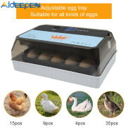 Aideepen Egg Incubator 12 Eggs Fully Automatic Incubator for Hatching