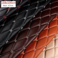 100*158cm Artificial PU Leather Fabric For Upholstery Furniture Car Floor Mat Background Wall Sliding Door Decor Faux Leather