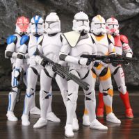 AHlmsm Starwar 13th 501st 212th Shock 6 "Action Figure Attack Of The Clone Trooper 332nd Asohka Commander Appo Phase 2ตอนที่ II ของเล่น