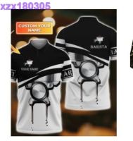 Holatshirt Barista Personalized Name 3D Polo Shirt gifts for father