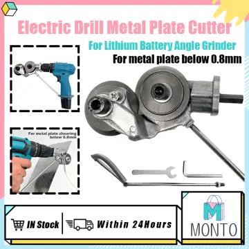 Electric Drill Plate Cutter Metal Sheet Cutter Free Cutting Tool