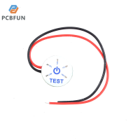 pcbfun มาตรวัดแบตเตอรี่กระแสไฟฟ้าตรงไฟฟ้าตัวระบุแบตเตอรี่3.7V มิเตอร์ระบุแรงดันต่ำกว่าพรอมต์การเชื่อมต่อป้องกันการย้อนกลับ