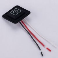 3.7-12V Waterproof Button Switch Heated Vest Pants Temperature Controller Switch