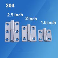 Stainless steel 304 Flag shape Detachable hinge 1.5/2/2.5 inch for Aluminum doors Bathroom door bathroom Removable hinge