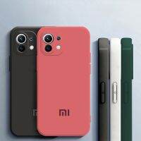 เคสโทรศัพท์ซิลิโคนทรงสี่เหลี่ยมสําหรับ Xiaomi Mi 11 Lite Mi 11i HyperCharge 11X Pro QC7311629