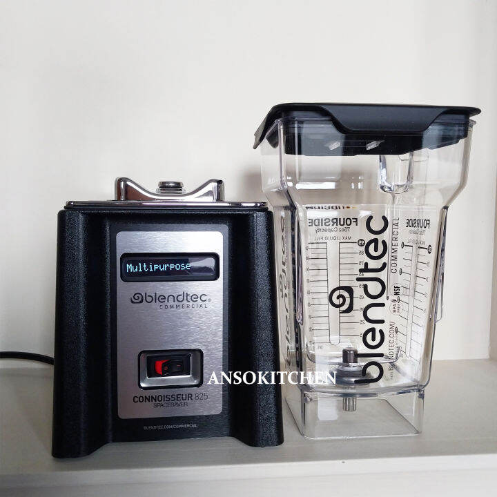 blendtec-connoisseur-825-spacesaver-blender-เครื่องปั่นเชิงพาณิชย์-ใช้ปั่นเครื่องดื่ม-made-in-usa-1800-วัตต์-โถปั่น-fourside-jar-0-9l-32oz-ใช้ไฟไทย-220v-ประกันมอเตอร์-1-ปี