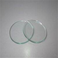 “：{”： Round Transparent Flat Glass Lens 80Mm 82Mm 85Mm 88Mm 90Mm 97Mm High Transmittance For LED Torch Downlight Flashlight Headlamp