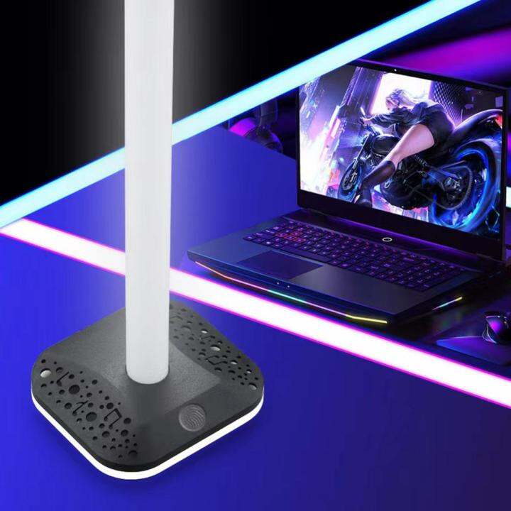 ที่แขวนหูฟังสำหรับเล่นเกมไฟ-rgb-ป้องกันการลื่นหูฟังบลูทูธไร้สายป้องกันรอยขีดข่วนอุปกรณ์เสริมสำหรับ-pc-ความสว่างปรับได้