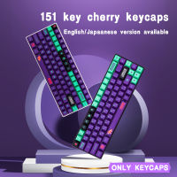 139/151 คีย์ EVA 01 ภาษาอังกฤษภาษาญี่ปุ่นส่วนบุคคล Keycaps Cherry Profile PBT Keycap สำหรับ GMK Cherry MX Switch Mechanical Keyboard-ttlg4809