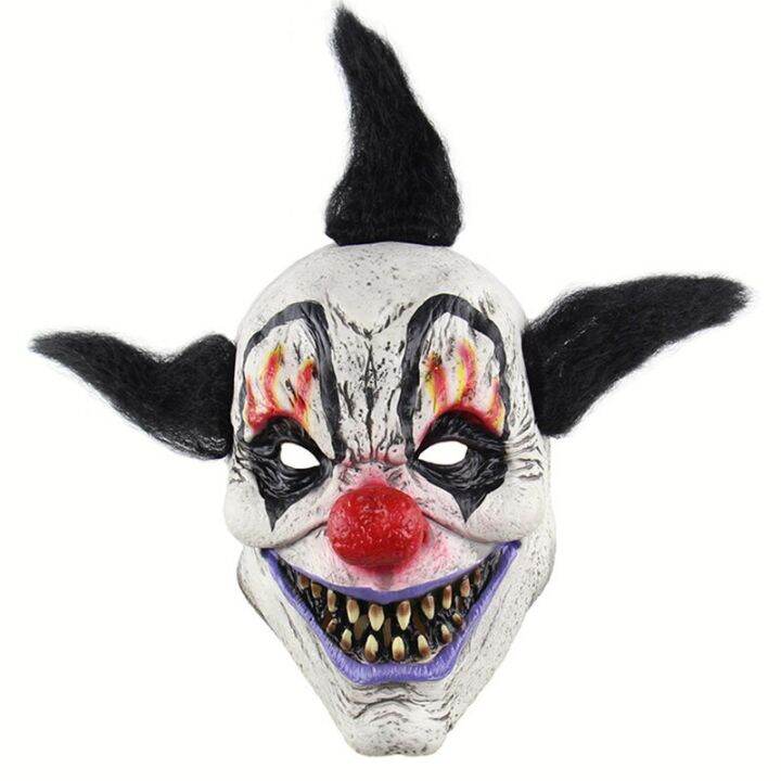 funny-joker-black-hair-clown-cosplay-mask-halloween-rubber-helmet-carnival-party-costume-masks-adult