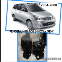 1ชิ้นด้านหนึ่งบังโคลนหน้าสำหรับ TOYOTA INNOVA 2004 2005 2006 2007 2008 GEN1ไดร์เวอร์ด้านหน้าแผ่นซับบังโคลนภายในแผงพลาสติก