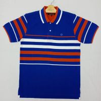 Alain Delon Polo เสื้อโปโล ลายทางผู้ชาย มี 10 ลาย มีแต่ไซส์ M