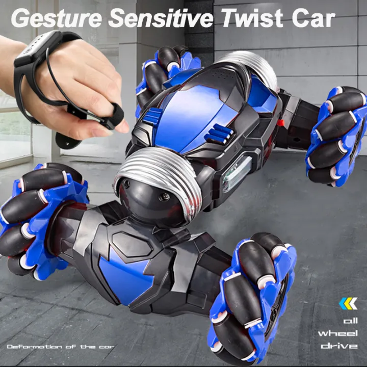 CAWANFLY Four-wheel Drive Off-road Vehicle Gesture Sensing Stunt Twist ...