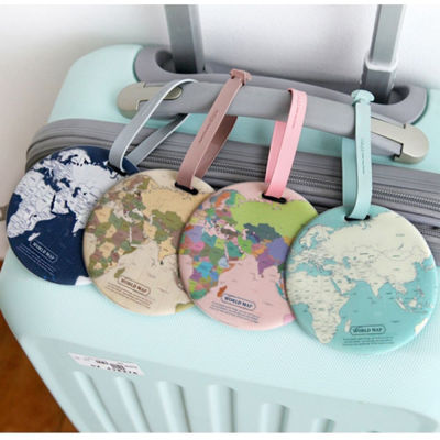 Baggage Portable Label Suitcase Silica Gel Women ID Address Holder Luggage Tag Travel Accessories