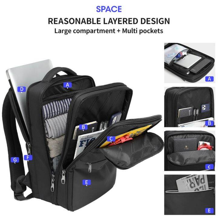 Tigernu TPU Laptop Backpack Fashion Waterproof Business Bag (15.6