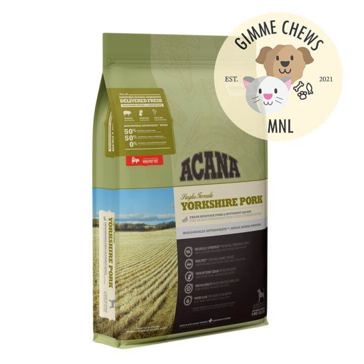 ACANA® Yorkshire Pork 500g / 1 Kilogram Lazada PH
