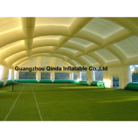 Outdoor waterproof large inflatable sport tent, giant inflatable tennis tent for sale