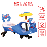 Xe Lắc Trẻ Em Size Đại Nhựa Chợ Lớn Con BòDành Cho Bé Từ 2 - 4 Tuổi