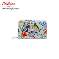 Cath Kidston Folded Zip Wallet Paper Birds Blue