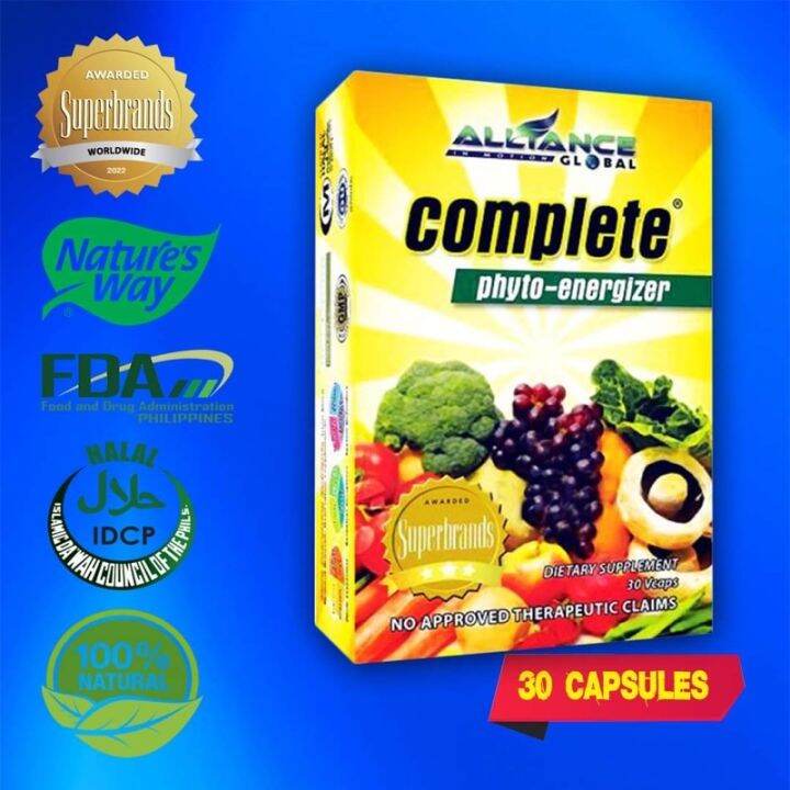 ☃Complete phyto-Energizer (10-30 Capsules) | Lazada PH