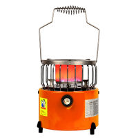 2 In 1 2000W Portable Heater Camping Stove Heating Cooker For Cooking Backpacking Ice Fishing Camping Hiking