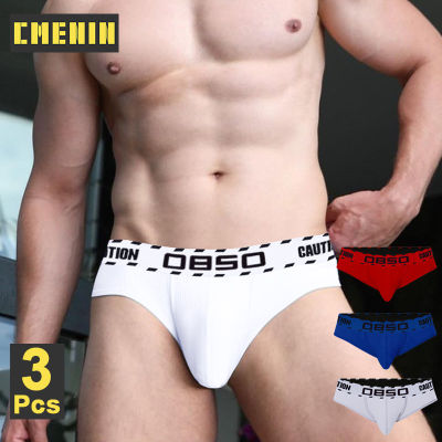 CMENIN BS 3Pcs ชุดชั้นในเซ็กซี่ชาย Jockstrap กางเกงชั้นในกลวงตาข่ายระบายอากาศผู้ชายชุดชั้นในชาย BS3206