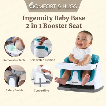 Ingenuity - Baby Base 2-In-1 Booster Seat Aqua