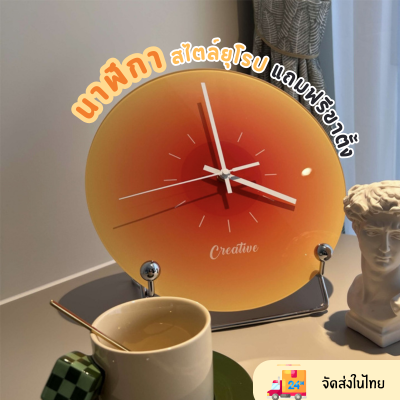 นาฬิกาแขวนผนัง ไม่มีเสียง สไตร์โมเดิร์น ขนาด 30x30 ของแต่งบ้าน