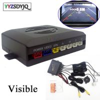 Dual Core CPU Video System Car Parking Sensor Reverse Backup Radar 4 Alarm Beep Show distance on Display Sensor