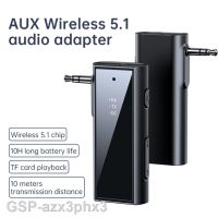 2023azx3phx3รับสัญญาณ Bluetooth5.0แบบ2-In-1อะแดปเตอร์ส่งสัญญาณสเตอริโอ3.5มม. สำหรับชุดหูฟัง Aux แฮนด์ฟรีเพลง