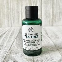 The Body Shop Tea Tree Skin Clearing Facial Wash 60ml เจลล้างหน้าสูตรสำหรับผิวที่เป็นสิว ช่วยลดการเกิดสิว ลดการเกิดเชื้อแบคทีเรีย