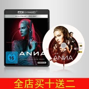 HOT ITEM  4K Blu-Ray Disc Anna 2019 English Chinese Characters Atmos Dolby