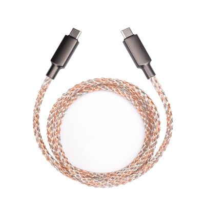 Fast Charging Data Cable Gradient Light Data Cable 6A 66W TYPE-C Charger for IPhone Huawei Samsung