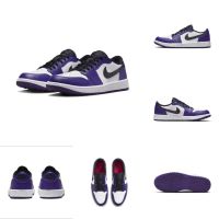 Original J0rdn 1 Low Golf "Court Purple" รองเท้าผู้ชายและผู้หญิง รองเท้าลำลอง DD9315-105 sneaker running walk shoes new luth