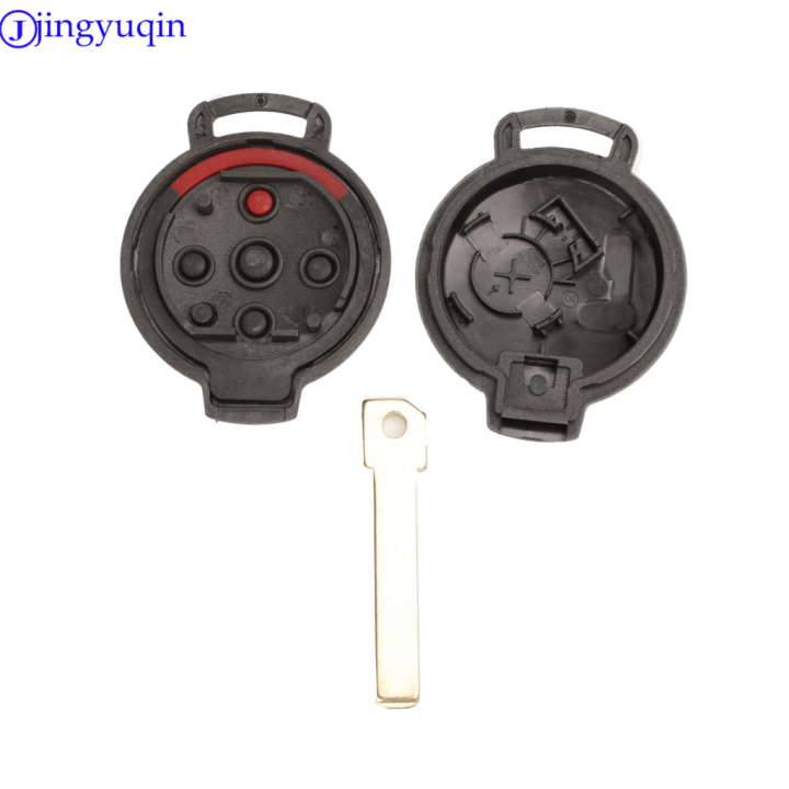ปุ่ม-jingyuqin-3-4รถรีโมทซองใส่กุญแจสำหรับ-mercedes-เบนซ์สมาร์ต-fortwo-451ซองกุญแจ-fob-ระยะไกล2007-2013